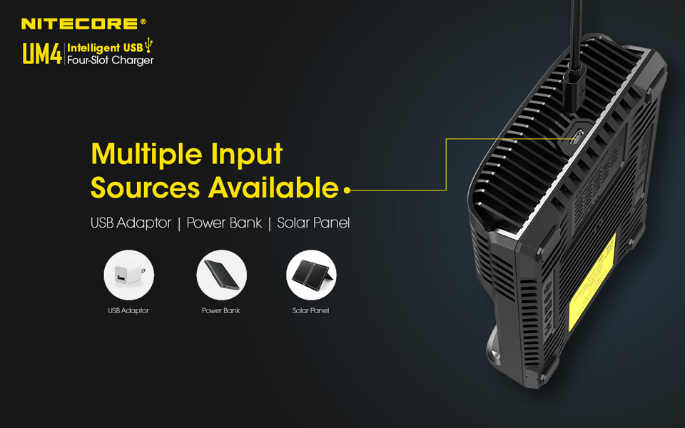 Nitecore polnilec UM4