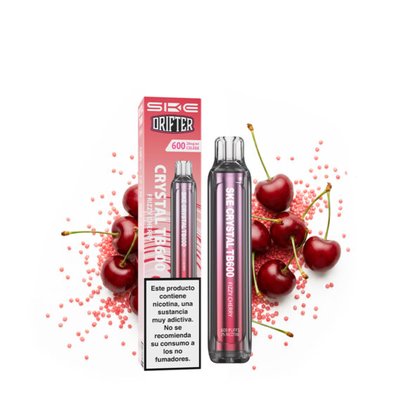 SKE X Drifter Disposable Pod TB600 Fizzy Cherry